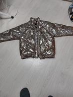 Dikke gewatteerde zilverkleurige dames winterjas, Ophalen of Verzenden, Zo goed als nieuw, Maat 34 (XS) of kleiner
