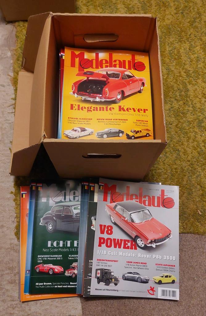 Namac auto in miniatuur en Modelauto tijdschriften., Boeken, Auto's | Folders en Tijdschriften, Gelezen, Algemeen, Ophalen of Verzenden