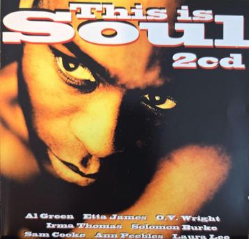 This is soul oa.Al Green,Aaron Neville,Bobby Womack=2cd=2,99 beschikbaar voor biedingen