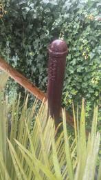 Hekwerk paal met Amsterdamse kruisjes, Ophalen of Verzenden, Gebruikt, IJzer, Tuinhek