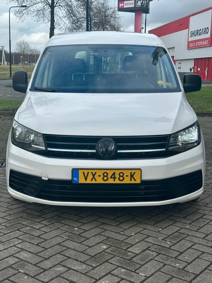 Volkswagen Caddy 2.0 TDI 2016 / 185pk, Auto's, Bestelauto's, Particulier, Achteruitrijcamera, Airbags, Airconditioning, Android Auto