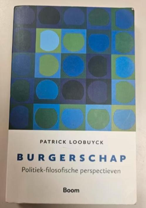 Patrick Loobuyck - Burgerschap, Boeken, Studieboeken en Cursussen, Zo goed als nieuw, MBO, Alpha, Verzenden