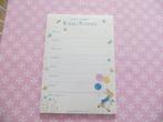 week planner/agenda/Peter Rabbit/niet vergeten/, Diversen, Ophalen of Verzenden, Nieuw