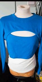 Blauw top, Blauw, Maat 42/44 (L), Ophalen of Verzenden, Zo goed als nieuw