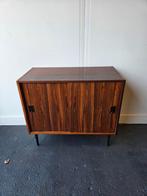 Vintage palisander Deens schuifdeur kastje Mid-Century, Huis en Inrichting, Ophalen, Gebruikt, Vintage, 50 tot 100 cm