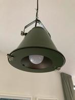 2 industriële hanglampen, Huis en Inrichting, Lampen | Hanglampen, Ophalen, Gebruikt, Metaal, Minder dan 50 cm