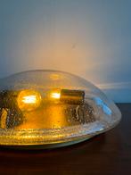 Vintage Bubble Glass Flush Mount Light – Mid-Century Space, Huis en Inrichting, Lampen | Wandlampen, Ophalen, Z, Z, Nieuw