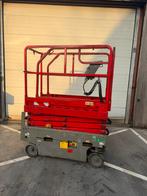 Hoogwerker met werk, Ophalen