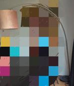 Zilvere vloer booglamp, Huis en Inrichting, Lampen | Vloerlampen, Ophalen, Zo goed als nieuw, 150 tot 200 cm