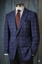 Ravazzolo x Aldo Rizzo exclusieve wollen blazer maat 54, Kleding | Heren, Kostuums en Colberts, Maat 52/54 (L), Blauw, Ravazzolo