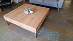 Salontafel Vierkant 120x120 met Lades, Ophalen, Vierkant, Zo goed als nieuw, Metaal