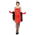Charleston Flapper Kostuum Dames – Rood Jaren 20 - Maat S, Kleding | Dames, Niet ingevuld, Niet ingevuld, Niet ingevuld
