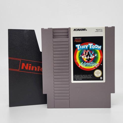 Tiny Toon Adventures - Nintendo NES Cartridge - FRA, Spelcomputers en Games, Games | Nintendo NES, Gebruikt, Platform, 1 speler