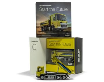 Holland Oto 1:87 DAF XD Kipper Tuscan Yellow - Start the Fut beschikbaar voor biedingen