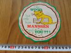 sticker Rotterdam Houthandel en zagerij R.F.M. MANSSEN & Zn., Ophalen, Zo goed als nieuw, Bedrijf of Vereniging