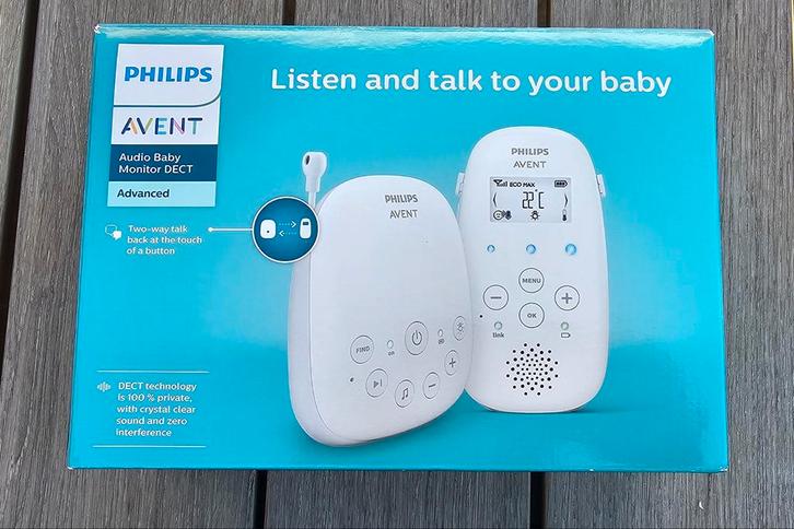 Philips Avent SCD713/26 DECT Babyfoon, Kinderen en Baby's, Babyfoons, Ophalen of Verzenden