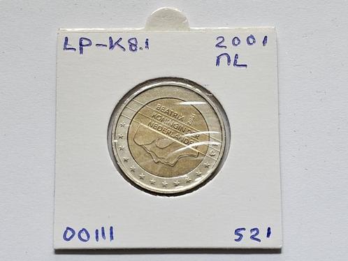 2-euromunt Nederland (NL) 2001 Koers LP-K8.1, Postzegels en Munten, Munten | Europa | Euromunten, Losse munt, 2 euro, Overige landen