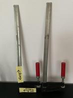 Twee lijmklemmen - 60cm, Doe-het-zelf en Verbouw, Gereedschap | Handgereedschap, Ophalen of Verzenden, Gebruikt