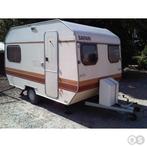 Oldtimer Caravan Wilk Safari 380, Rondzit, Particulier, 500 - 750 kg, Koelkast