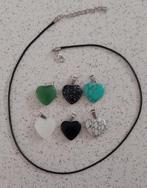 Stenen hart ketting "nieuw" ook leuk als cadeautje, Overige kleuren, Nieuw, Ophalen of Verzenden, Steen of Mineraal
