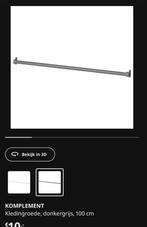 IKEA Komplement Kledingroede, Gebruikt, Minder dan 25 cm, Minder dan 100 cm, Metaal