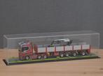 Diorama vitrine Trekker+trailer, Ophalen of Verzenden, Nieuw, Bus of Vrachtwagen, Tekno