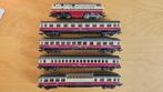 Lima DB TEE set met BR 218 lok en 4 rijtuigen, Hobby en Vrije tijd, Modeltreinen | H0, Ophalen, Gelijkstroom, Lima, Gebruikt