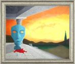 Olieverfschilderij Surrealistisch  Uit 1971   'Gedachte’, Ophalen of Verzenden