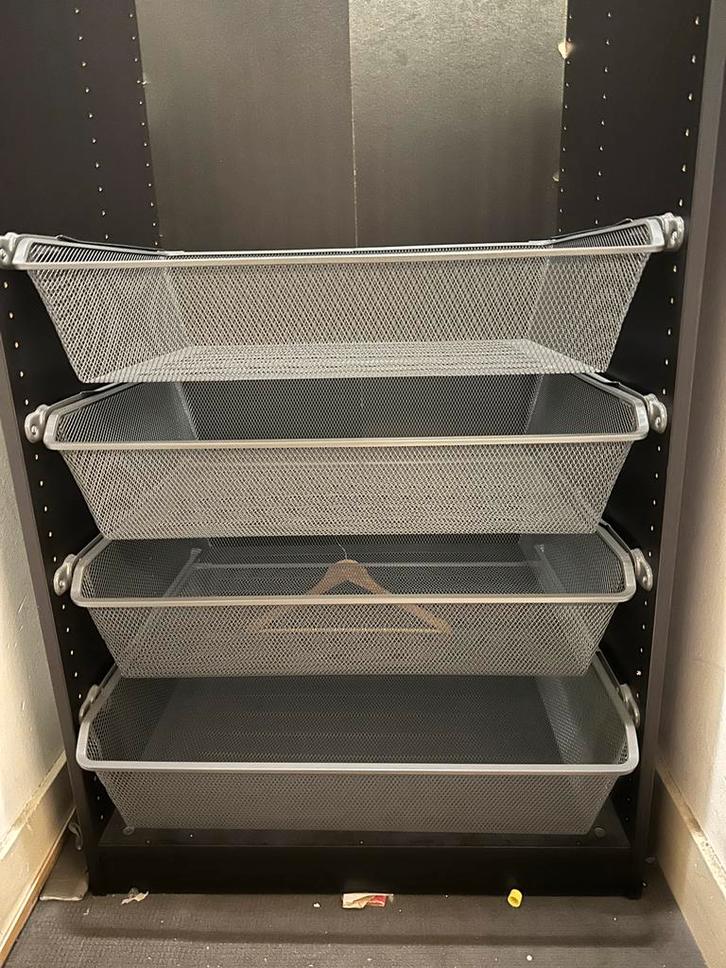 4x IKEA komplement Pax fijndraadmanden 75x58 cm, Huis en Inrichting, Kasten | Kledingkasten, Gebruikt, Minder dan 100 cm, 50 tot 100 cm