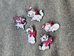 5 lieve pins van de aristokatten te koop, Ophalen of Verzenden, Nieuw, Overige onderwerpen, Speldje of Pin