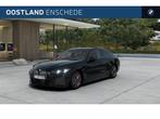 BMW i4 eDrive35 M Sport / Schuif-kanteldak / Achteruitrijcam, Auto's, BMW, Achterwielaandrijving, Zwart, Zwart, Leder