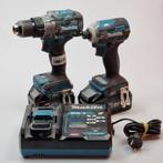 Makita DF001G Boormachine + Makita TD001G Slagschroevendraai, Doe-het-zelf en Verbouw, Gereedschap | Boormachines, Flex Ltd., Zo goed als nieuw