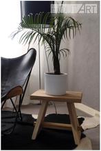 Mooie kruk van Suar hout, Info@hout-art.nl, Nieuw, Ophalen of Verzenden, Hoeves 3 in Schijndel