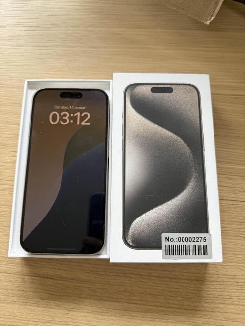 Apple iPhone 15 pro zo goed als nieuw met garantie, Telecommunicatie, Mobiele telefoons | Apple iPhone