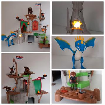 Playmobil 9243 Berk en 9247 Draak Stormvlieg
 beschikbaar voor biedingen