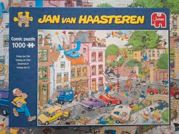 Jan van haasteren puzzel, 1000 stukjes, vrijdag de 13e beschikbaar voor biedingen