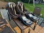 2x Maxi Cosi Pearl + Family Base, Ophalen, Gebruikt, 9 t/m 18 kg, Isofix