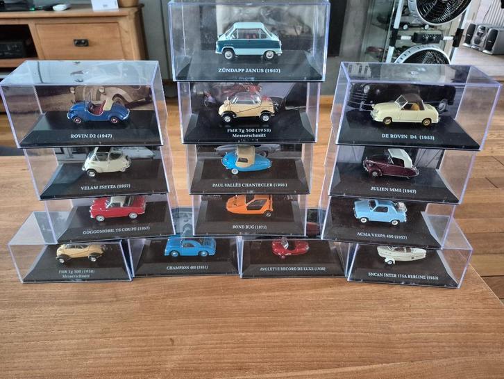 Diverse microcars verschillende modellen, Hobby en Vrije tijd, Modelauto's | 1:43, Nieuw, Auto, Overige merken, Verzenden