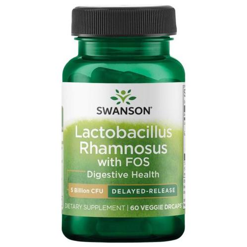 SWANSON Probioticum Lactobacillus Rhamnosus met FOS – 60 Ca, Sport en Fitness, Gezondheidsproducten en Wellness, Nieuw, Overige typen