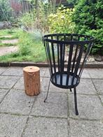 Vuurkorf zo goed als nieuw inclusief Zweedse fakkel, Tuin en Terras, Ophalen, Zo goed als nieuw