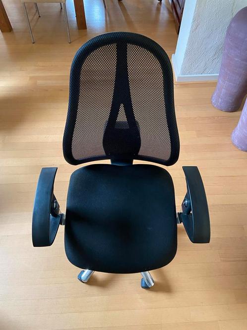 Bureaustoel Topstar Open Point SY Deluxe, Huis en Inrichting, Bureaustoelen, Zo goed als nieuw, Bureaustoel, Zwart, Ergonomisch