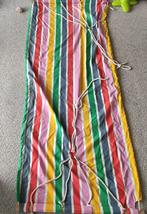 Kleurrijke Regenboog Hangmat 75x180cm, Ophalen of Verzenden, Zo goed als nieuw, Eenpersoons, Binnen
