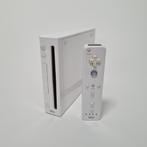 Nintendo Wii Wit met Controller en Kabels, Ophalen of Verzenden, Gebruikt, Met 1 controller
