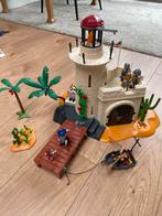 Playmobil vuurtoren/kasteel ridders, Kinderen en Baby's, Speelgoed | Playmobil, Ophalen of Verzenden, Gebruikt, Complete set