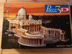 3D puzzel St Pieter cathedraal Rome, Hobby en Vrije tijd, Denksport en Puzzels, Ophalen of Verzenden, 500 t/m 1500 stukjes, Zo goed als nieuw