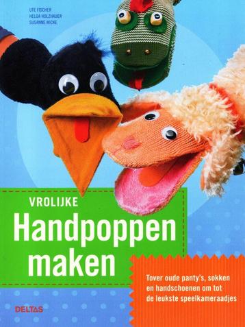 Vrolijke Handpoppen Maken - Ute Fischer / 9789044729221   beschikbaar voor biedingen