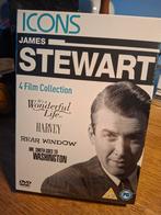 Icons james stewart 4 film collection dvd box classic movies, Cd's en Dvd's, Dvd's | Klassiekers, Verzenden, 1940 tot 1960, Actie en Avontuur