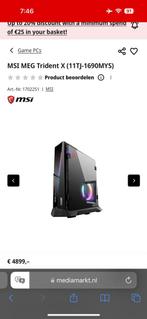 MSI MEG Trident X RTX 3090, Computers en Software, Desktop Pc's, Ophalen, MSI, 32 GB, Intel Core i9