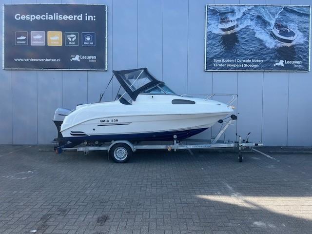 Galia 530 | Boegschroef | Kajuit 2P Bed | Vaarklaar!, Watersport en Boten, Motorboten en Motorjachten, Gebruikt, Polyester, Tot 6 meter