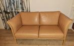 Skalma leren 2 1/2 zitsbank, Ophalen, Gebruikt, Tweepersoons, Rechte bank
